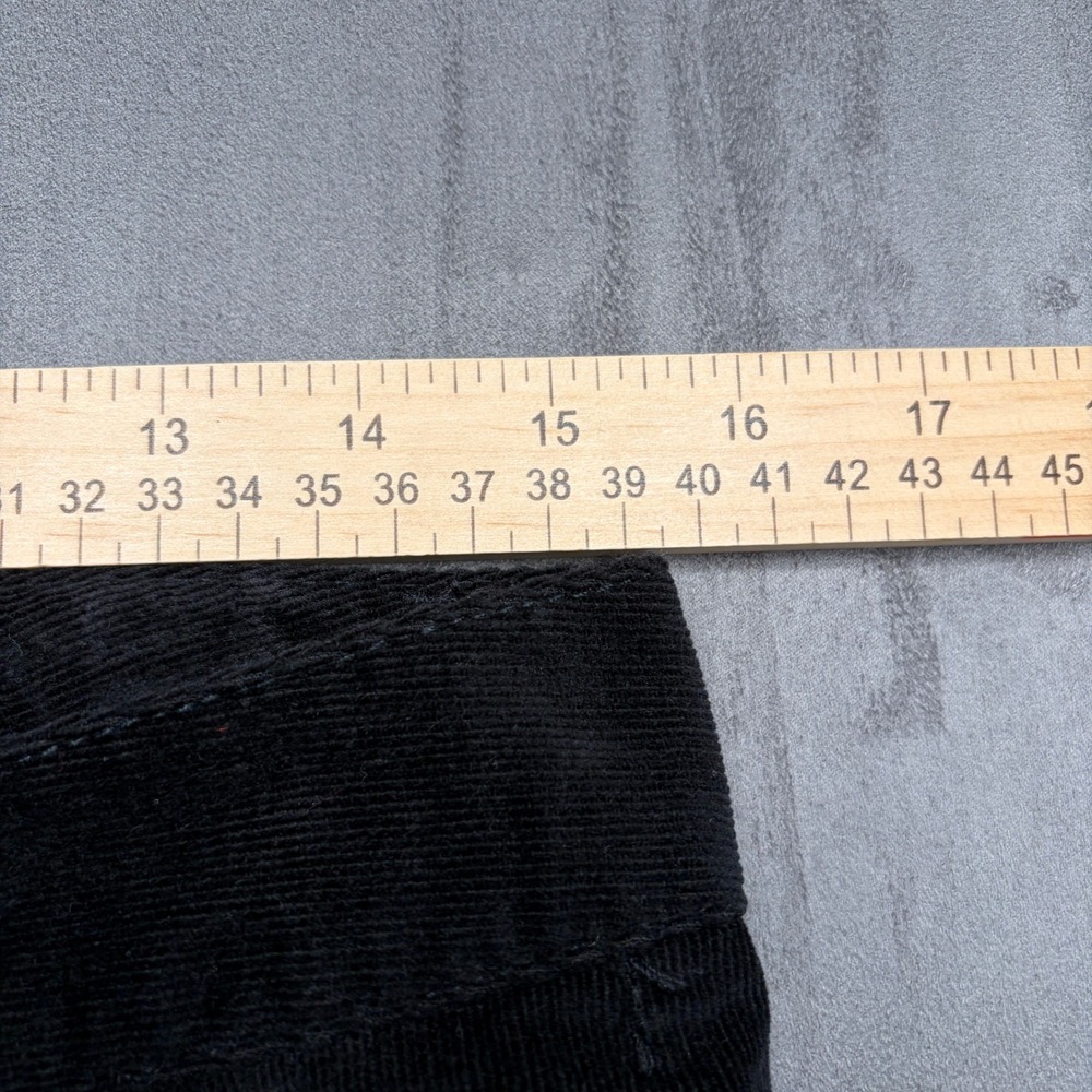 Vtg Y2K The Limited Corduroy Pants Women 6 Drew Fit Black Stretch Bootcut Preppy - Picture 8 of 13